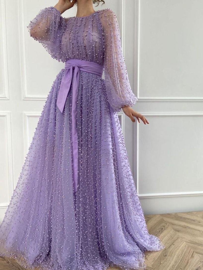 lilac formal dresses
